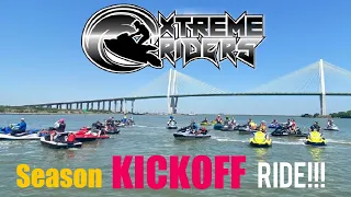 AWESOME Big Jet Ski Ride to Kick off the 2021 XTREME Season 4K