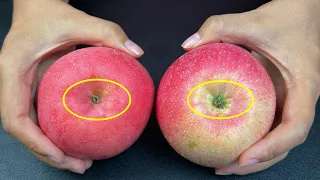 Tips for Selecting the Best Apples❗1 second 😋 can be identified❗crispy and sweet 🔥！ Life Hacks 💯