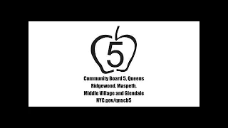 Queens Community Board 5 May 2023 Meeting