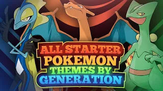 ALL STARTER Pokemon ORIGINS and THEMES By GENERATION EXPLAINED!