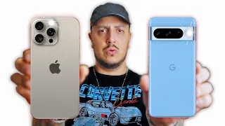 iPhone 15 Pro Max vs Google Pixel 8 Pro : Camera Showdown