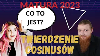 MATURA 2024 MATEMATYKA Twierdzenie cosinusów PEWNIAK trygonometria cz.4