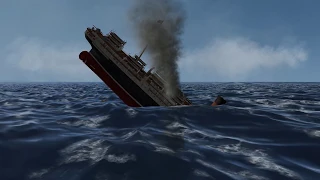 The Slow Sinking Of The RMS Laconia | Silent Hunter 3