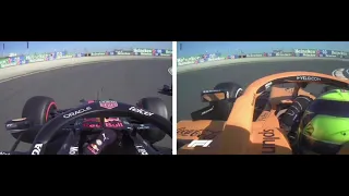 Lando Norris vs Sergio Perez | 2021 Dutch GP