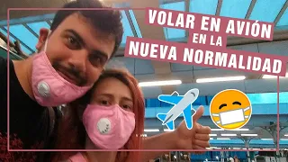 Como es viajar en avion en cuarentena