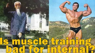 Is muscle training bad for Internal progression? An empirical case study