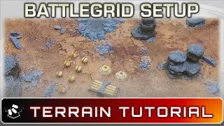 BATTLETECH Battlegrid Setup Terrain Tutorial