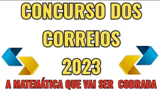 CONCURSO dos CORREIOS 2023 -veja A PROVA de 2011