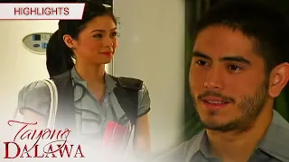 Audrey smiles when JR look at her again | Tayong Dalawa