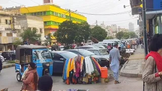 🇵🇰 KARACHI TARIQ ROAD MARKET WALK I KARACHI MARKET WALKING TOUR, CITY WALK, KARACHI LIFE