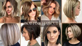 Top 35 Trendy Short Bob Haircuts and Hairstyles For Women