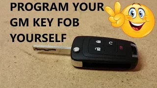 Program A GM Key Fob Yourself