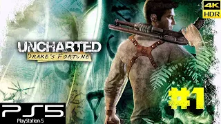 Uncharted: Drake’s Fortune Remaster [4k 60fps HDR](PS5) #1 - Дедушкина фортуна)