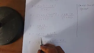 Express (1+i) (1+3i) /(1+5i) in the form x+iyproblem on complex number