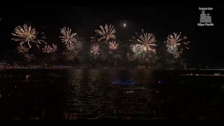 Formula 1 Grand Prix Europe, Baku 2016, pyromusical fireworks