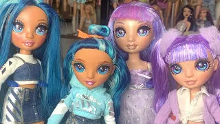MIDDLE SCHOOL VIOLET AND SKYLER!! Rainbow Jr High doll review and unboxing! Rainbow High Junior High