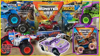 NEW Monster Jam Series 29 & Series 9 Mini! 2023 Hot Wheel Monster Trucks! Disney Car Destruction!