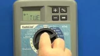 How to set up the Water Days on the Kwik Dial Controller (Spanish Version)