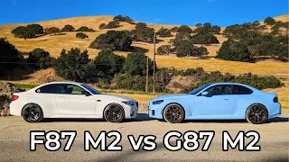 2018 BMW M2 vs 2023 BMW M2 - Head to Head Review!