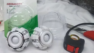 Unboxing Lampu Stop Projie Ubur Ubur Universal Rainbow Red Blue The Otomotif Acc Stop Lamp Projie