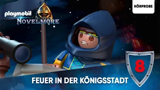 Playmobil Novelmore - Folge 8: Feuer in der Königsstadt | Hörspiel