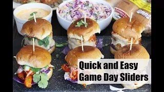 Best Party Sliders Recipe | Game Day Sliders | Appetizers and sides for super bowl, football party