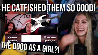 The Dooo CATFISHES as a girl on Omegle and SHREDS!