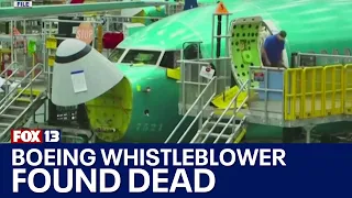 Boeing whistleblower found dead in South Carolina