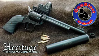Rough Rider® "Tactical Cowboy" 6.5" 22 Sixgun from Heritage Manufacturing™ - Gunblast.com