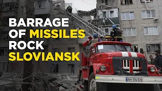 Ukraine War Live: Russian Missiles Attack City Of Sloviansk, Several Dead Dozens Wounded| World News