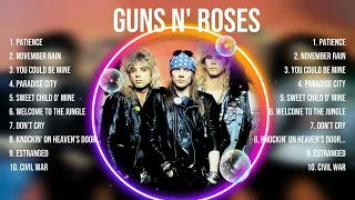 Guns N' Roses Full Album 2024 ~ Top 10 Best Songs ~ Greatest Hits