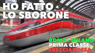 NOT CHEAP BUT WORTH IT       my journey with the FRECCIAROSSA in first class