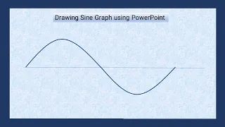 Drawing Sine Graph using PowerPoint