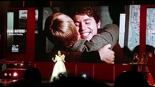 Diana Navarro haciendo un omenaje a Raphael en el festival de cine de Málaga 2023!