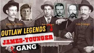 Outlaw Legends Unveiled: The Untamed Saga of the James-Younger Gang | Old West History