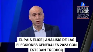 #ELPAÍSELIGE | El análisis de las Elecciones Generales 2023, con Esteban Trebucq (22/10/2023)