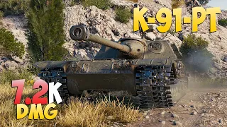 K-91-PT - 6 Kills 7.2K DMG - Real! - World Of Tanks