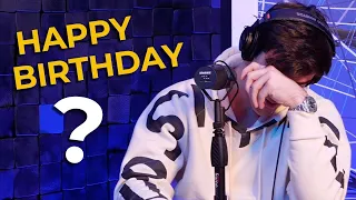 Grayson Gets Emotional On His Birthday