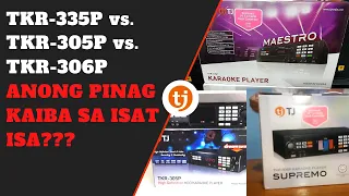 TKR-335P VS. TKR-305P VS. TKR-306P - Ano Pinagkaiba Ng Mga TJ Media Video Players Na To?