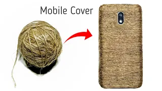 how to make Mobile Phone Cover with Dhaga