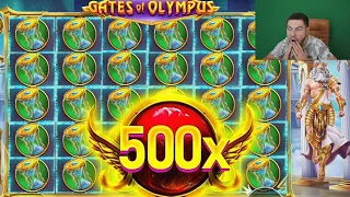 ЗАНОС на 4 000 000Р УПАЛИ БОМБОЧКИ Х500 и Х250 в GATES OF OLYMPUS 1000