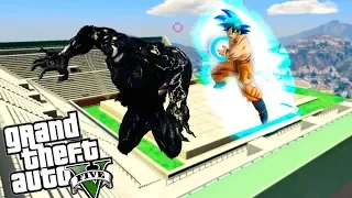 VENOM VS GOKU EN EL TORNEO DE LAS ARTES MARCIALES | GTA 5 MOD VENOM