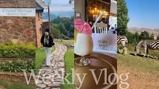 #travelvlog: Mother's Day Staycation Weekend in Mpumalanga | Mountain Lodge. South African YouTuber