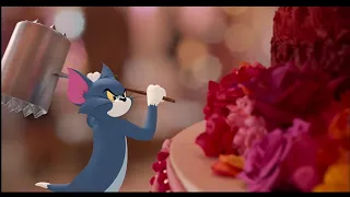 (4k)Tom ant Jerry the movie 2021 wedding fight scene.
