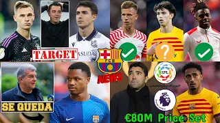 Xavi's Pivot TARGETS🚨| Joao Felix Future UNCLEAR❓| Ansu Fati Wants To STAY💣| Raphinha Up For SALE⚠️