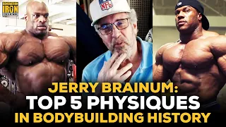 Jerry Brainum Reviews The Top 5 Bodybuilding Physiques Of All Time