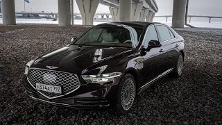 Настоящий автомобиль министра или корейский супер премиум Genesis G90! Я в шоке от его качества!