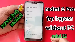 redmi 6pro frp bypass | mi 6 Pro google account bypass