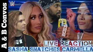 LIVE REACTION - Sasha Snatches Carmella | Smackdown Live 11/27/20