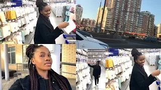 Vlog Moscow Russia | What I Did Today | FIRST VLOG EVER | Grocery Shopping